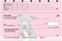 Bully Breed Love Top Stub Personal Checks