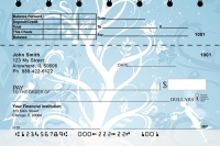 Garden Fairies Top Stub Personal Checks