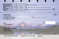 Mountain Views Top Stub Personal Checks