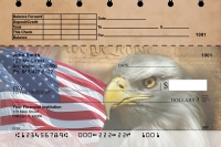American Eagle Pride Top Stub Personal Checks