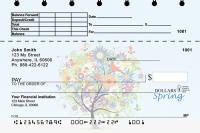 Tree For All Seasons Top Stub Personal Checks