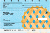 Pie Top Stub Personal Checks