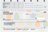 Falling for Fall Top Stub Personal Checks