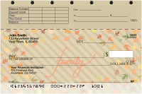 Thankful Blessings Top Stub Personal Checks