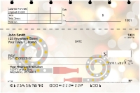 New Year\'s Eve Top Stub Personal Checks