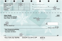 Winter Wonder Top Stub Personal Checks
