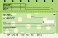 Dots Top Stub Personal Checks