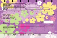 Aloha Flowers Top Stub Personal Checks