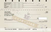 Cafe Top Stub Personal Checks