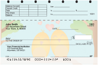 Animal Companions Top Stub Personal Checks