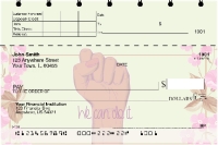 We Can Do It Top Stub Personal Checks
