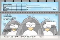 Jen Goode\'s Chilly Penguins Top Stub Personal Checks