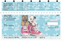 More Sneaker Pups Top Stub Personal Checks by Keith Kimberlin