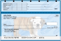 Bulldog Pups Keith Kimberlin Top Stub Personal Checks