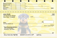 Rottweiler Pups Keith Kimberlin Top Stub Personal Checks