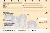 Cavalier Pups Keith Kimberlin Top Stub Personal Checks