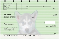 Husky Pups Keith Kimberlin Top Stub Personal Checks