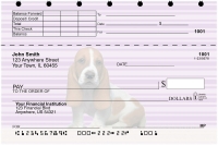 Basset Hound Pups Keith Kimberlin Top Stub Personal Checks