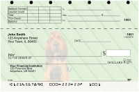 Bloodhound Pups Keith Kimberlin Top Stub Personal Checks