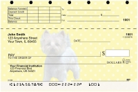 Westie Pups Keith Kimberlin Top Stub Personal Checks
