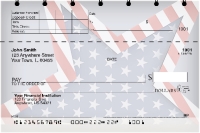 Celebrate Stars and Stripes Top Stub Personal Checks