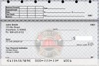 Firefighter Badges Top Stub Personal Checks
