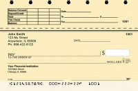 Yellow Safety Top Stub Personal Checks