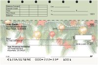 Winter Trinkets Top Stub Personal Checks