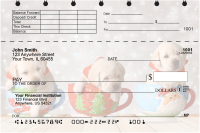 Howling Holidays Top Stub Personal Checks