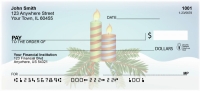 Christmas Candles Personal Checks